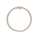 Mini Collet Tennis Bracelet