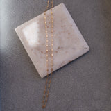 Dash Dash Dot Necklace 14K Gold
