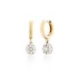 The Dauphine Old European Diamond Drop Earrings