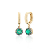 The Dauphine Emerald Earrings