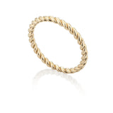 14K Gold With a Twist Ring