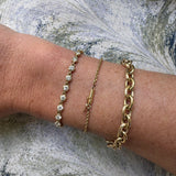 Vintage 14K Rope Bracelet