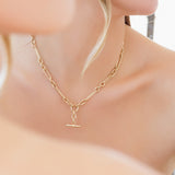 The Georgie Toggle 14K Gold