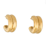 Vintage 18K Gold Hoops