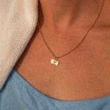 14K Gold Ball Chain Necklace