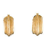 Vintage 18K Gold Hoop Earrings