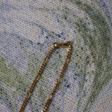 Vintage 20 inch Figaro Chain Link Necklace