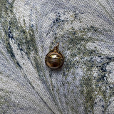 Vintage Folding Orb Locket 14K Gold