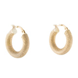 Vintage 14K Gold Hoop Earrings