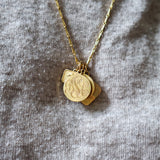 Engravable 14K Gold Charm