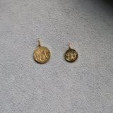 Engravable 14K Gold Charm