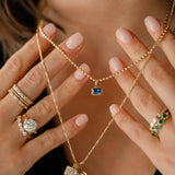 14K Gold Gilded Pin Chain