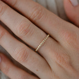14K Gold With a Twist Ring
