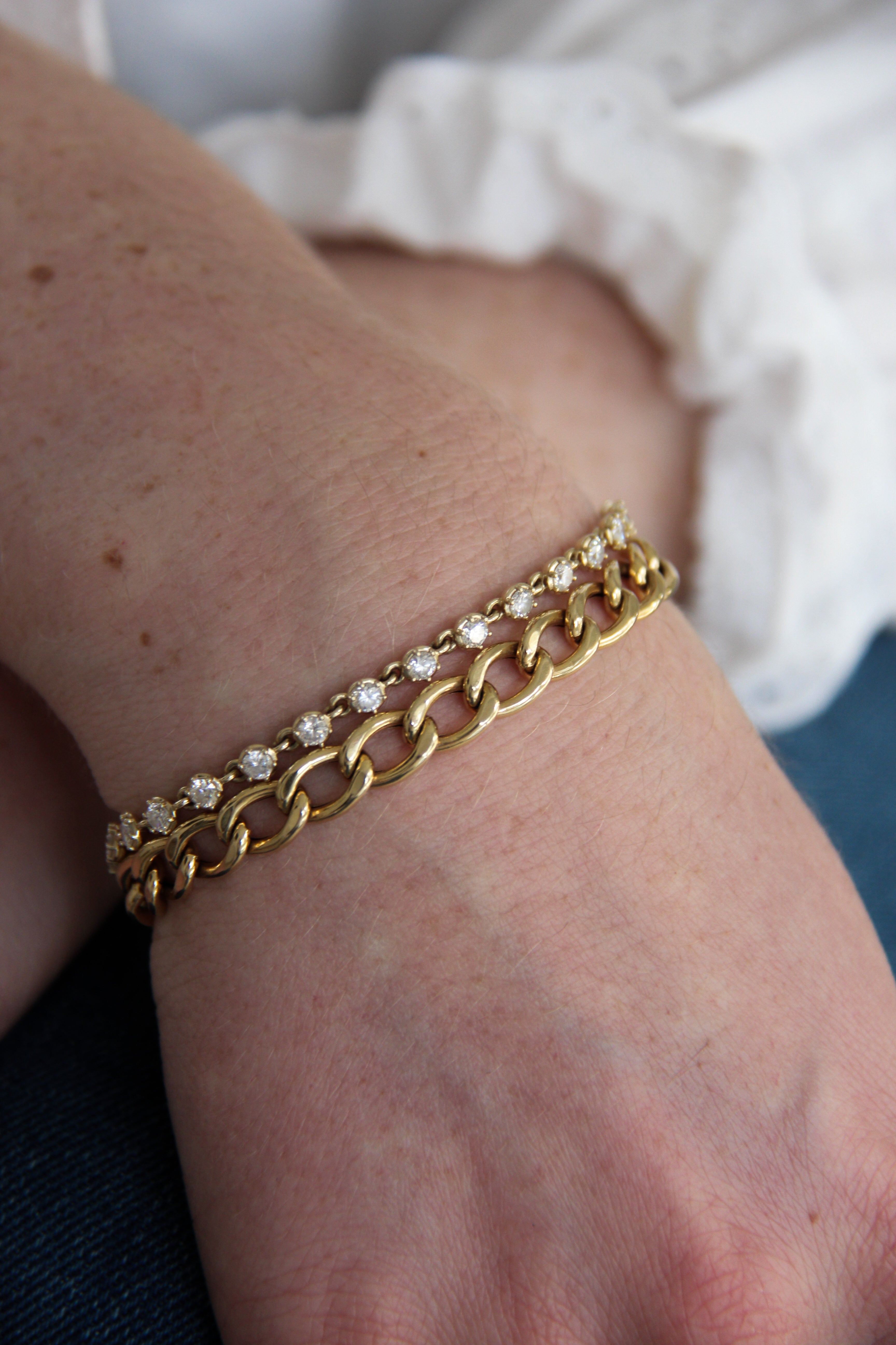 Diamond Tennis Bracelet 14 Gold
