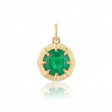 14K Collet Pendant Gemstone