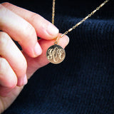 Engravable 14K Gold Charm