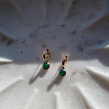 The Dauphine Emerald Earrings