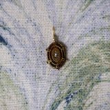 Antique 14K Victorian Oval Pendant