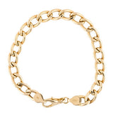 14K Gold Curb Link Bracelet