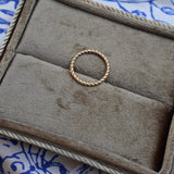 14K Gold With a Twist Ring