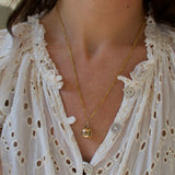 Vintage Folding Orb Locket 14K Gold