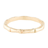 Vintage 14K Gold Bamboo Ring