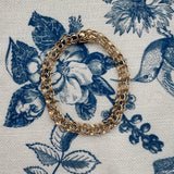 Vintage 14k Gold Chain Link bracelet