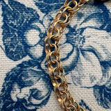 Vintage 14k Gold Chain Link bracelet