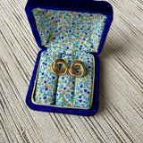 14K Gold Knot Stud Earrings