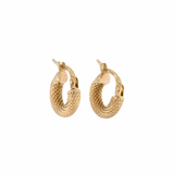 14K Gold Vintage Huggies