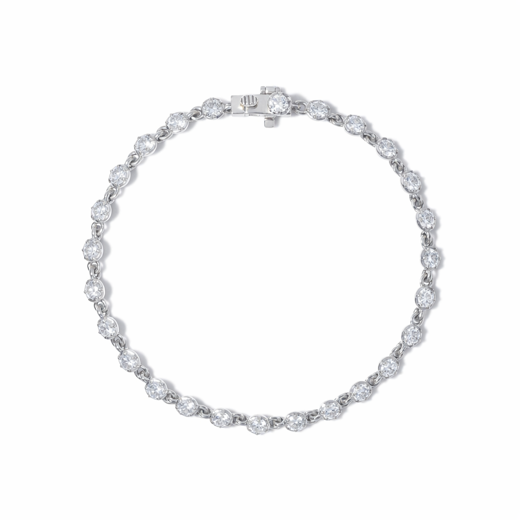 White Gold 14K Diamond Tennis Bracelet
