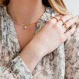 14K Collar Necklace
