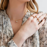 14K Collar Necklace